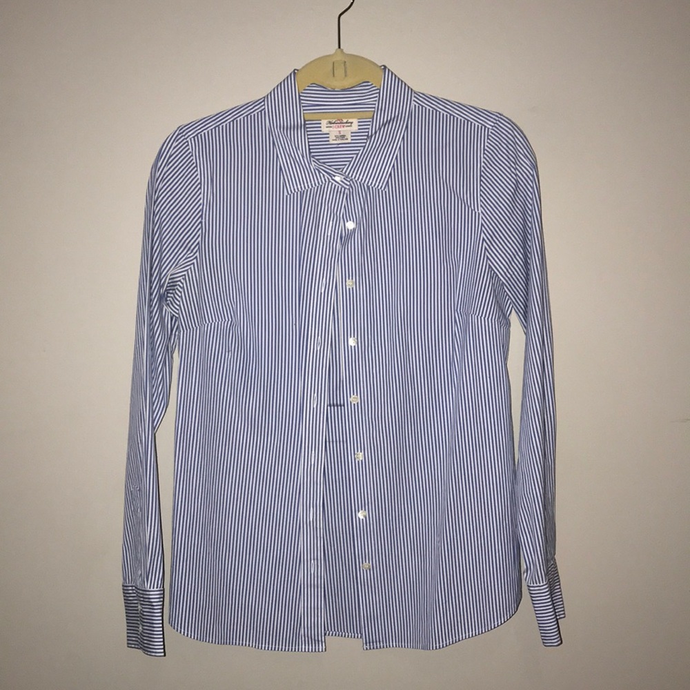 Seersucker button down